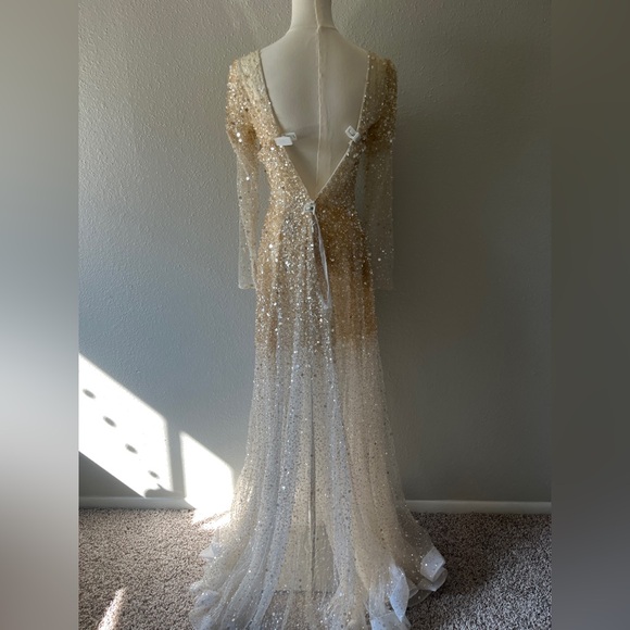 Margot by Chosen | Sequin Floor Length Gown - Picture 8 of 12